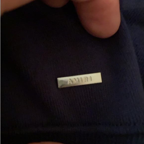 Barley used amiri hoodie worm twice - Picture 2 of 6